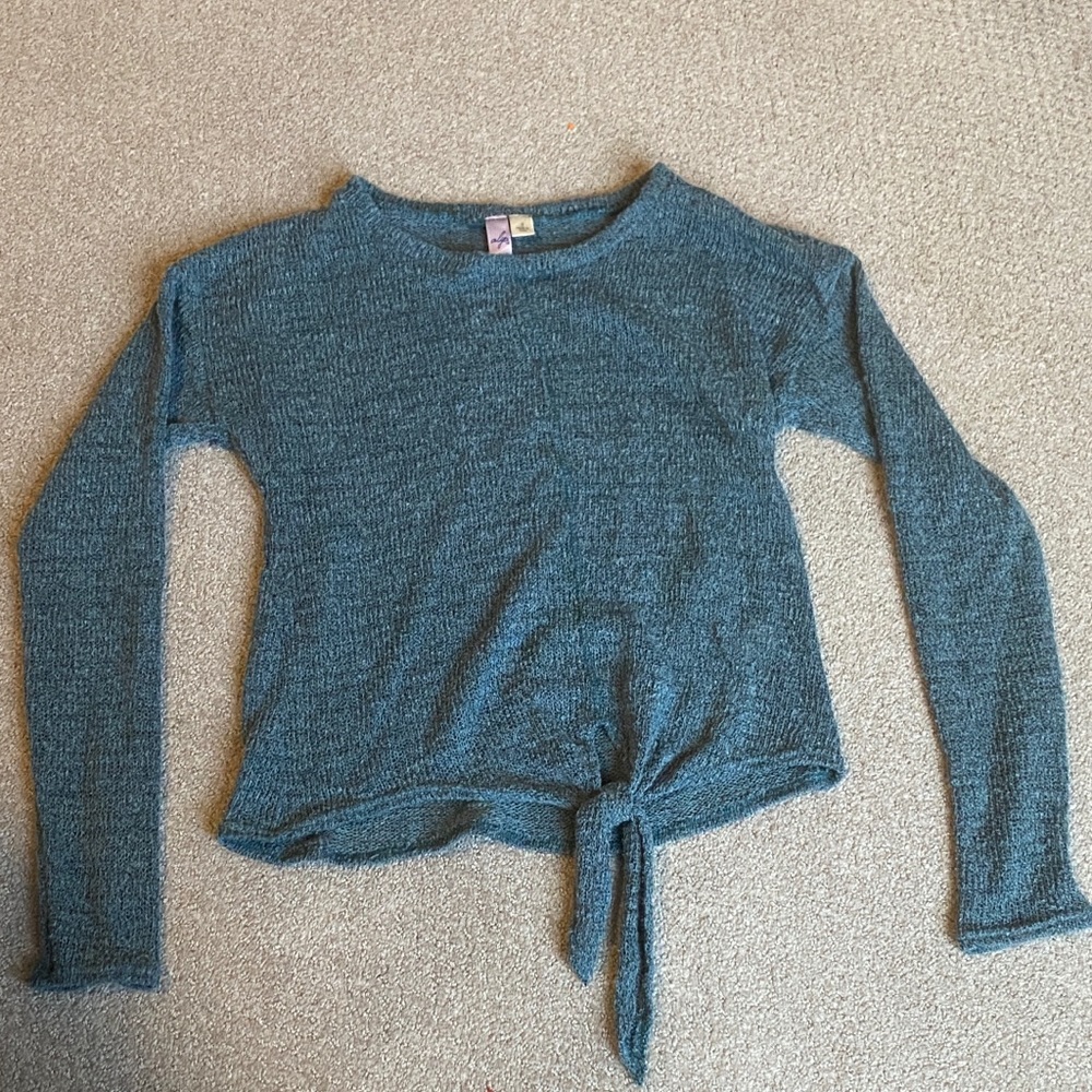 Blue Tied Top